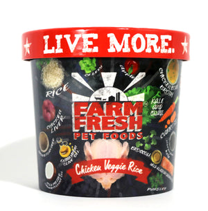 Canine | Chicken Veggie Rice Recipe