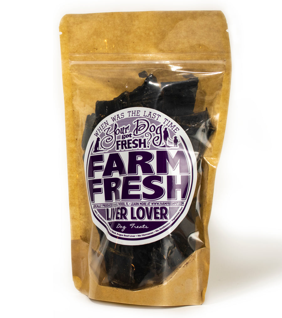 Canine Treats Liver Lover Beef Farm Fresh Pet Foods